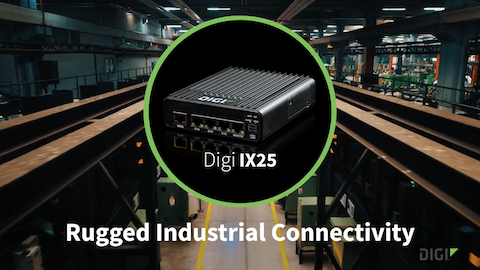 Digi IX25 5G Cellular Router: Secure Connectivity for Industrial Networks