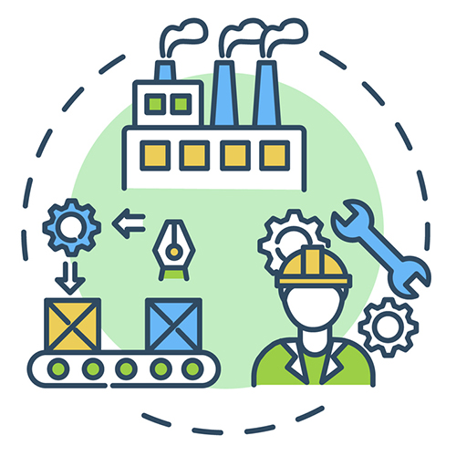 Industrial automation concept