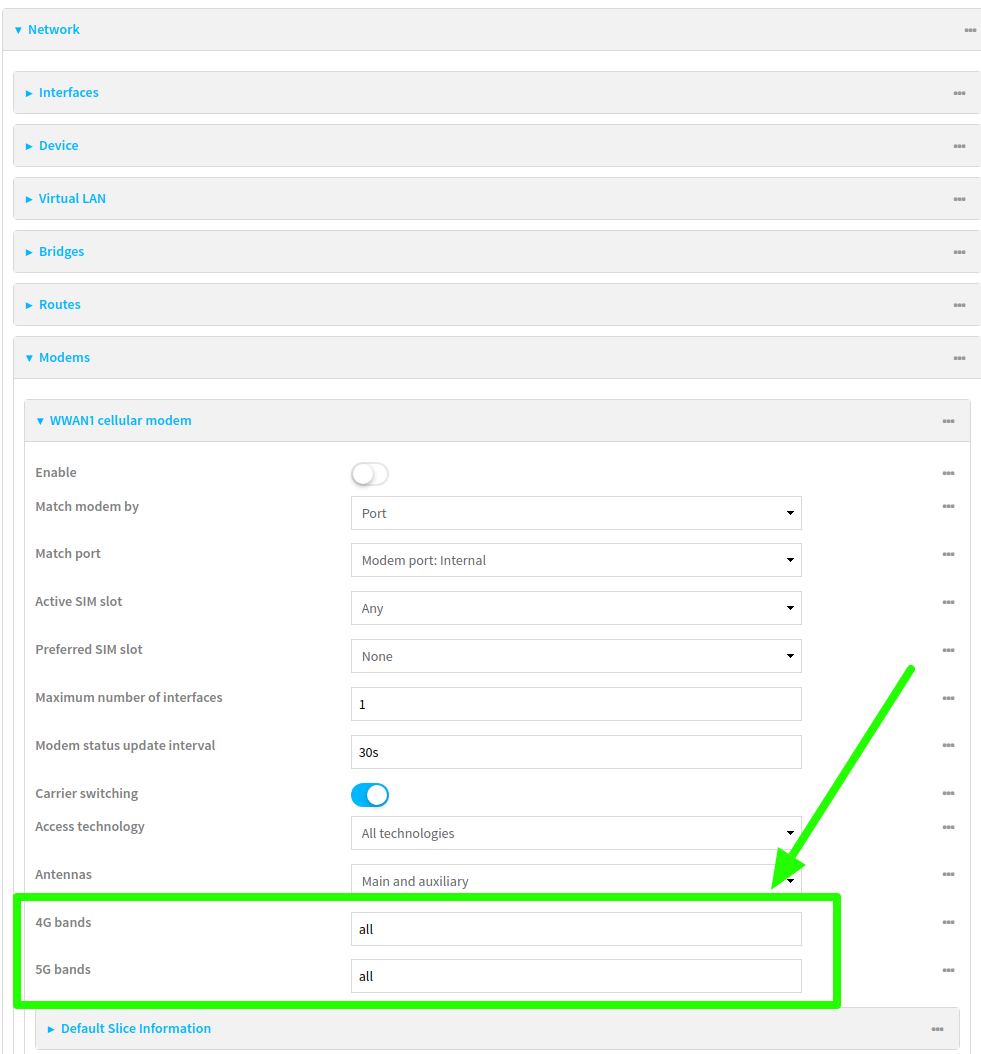 Improve cellular connection