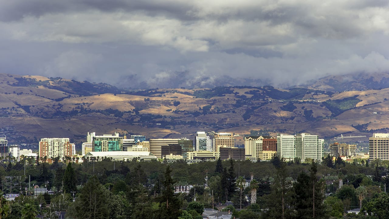 San Jose, California skyline