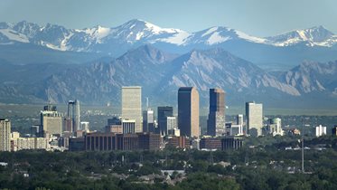 Boulder, Colorado skyline