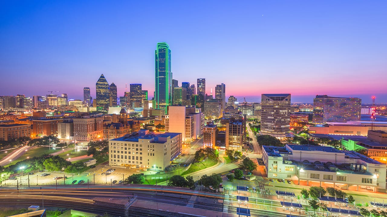 Dallas skyline