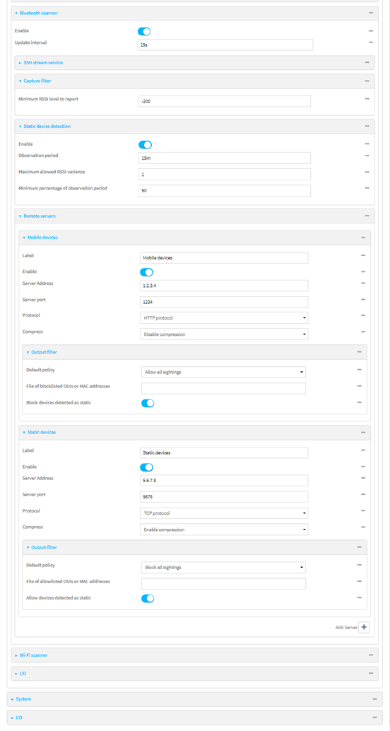 Digi Remote Manager - Bluetooth