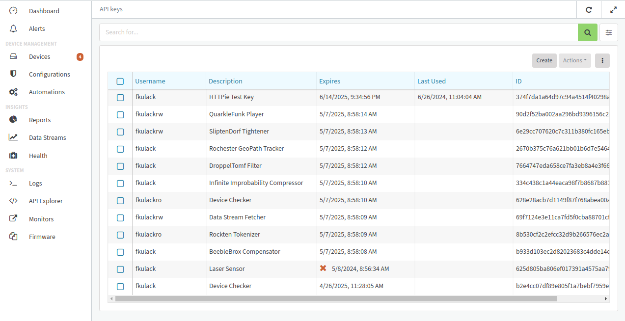 Digi Remote Manager - Accounts