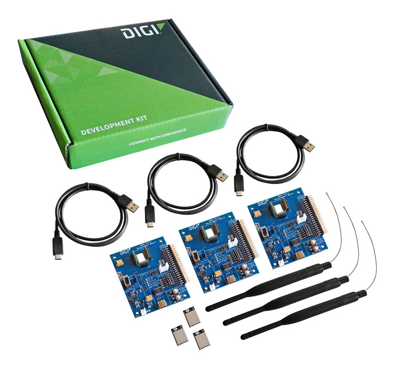 Digi XBee XR 868 Development Kit with Digi XBee XR 868 MHz, U.FL, MMT